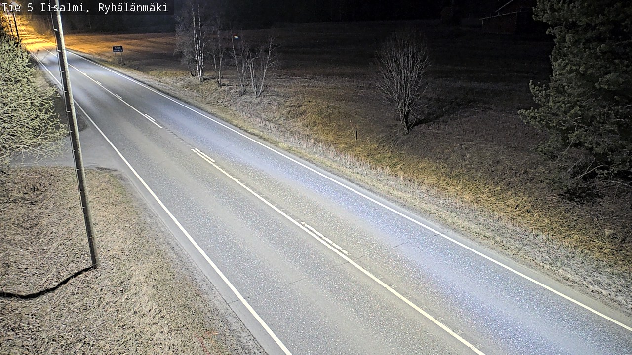 Weather Camera Image Väg 5 Idensalmi, Ryhälänmäki, Iisalmi, Pohjois-Savo