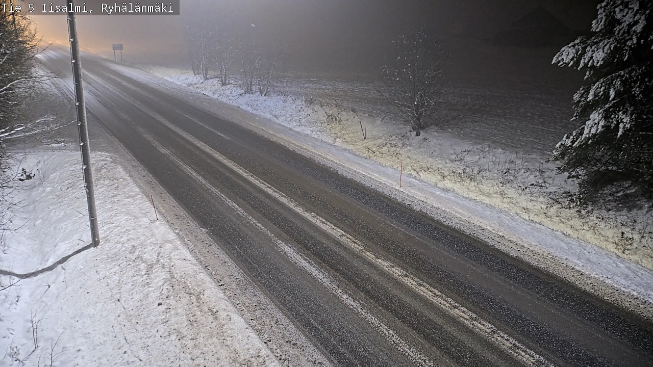 Weather Camera Image Väg 5 Idensalmi, Ryhälänmäki, Iisalmi, Pohjois-Savo