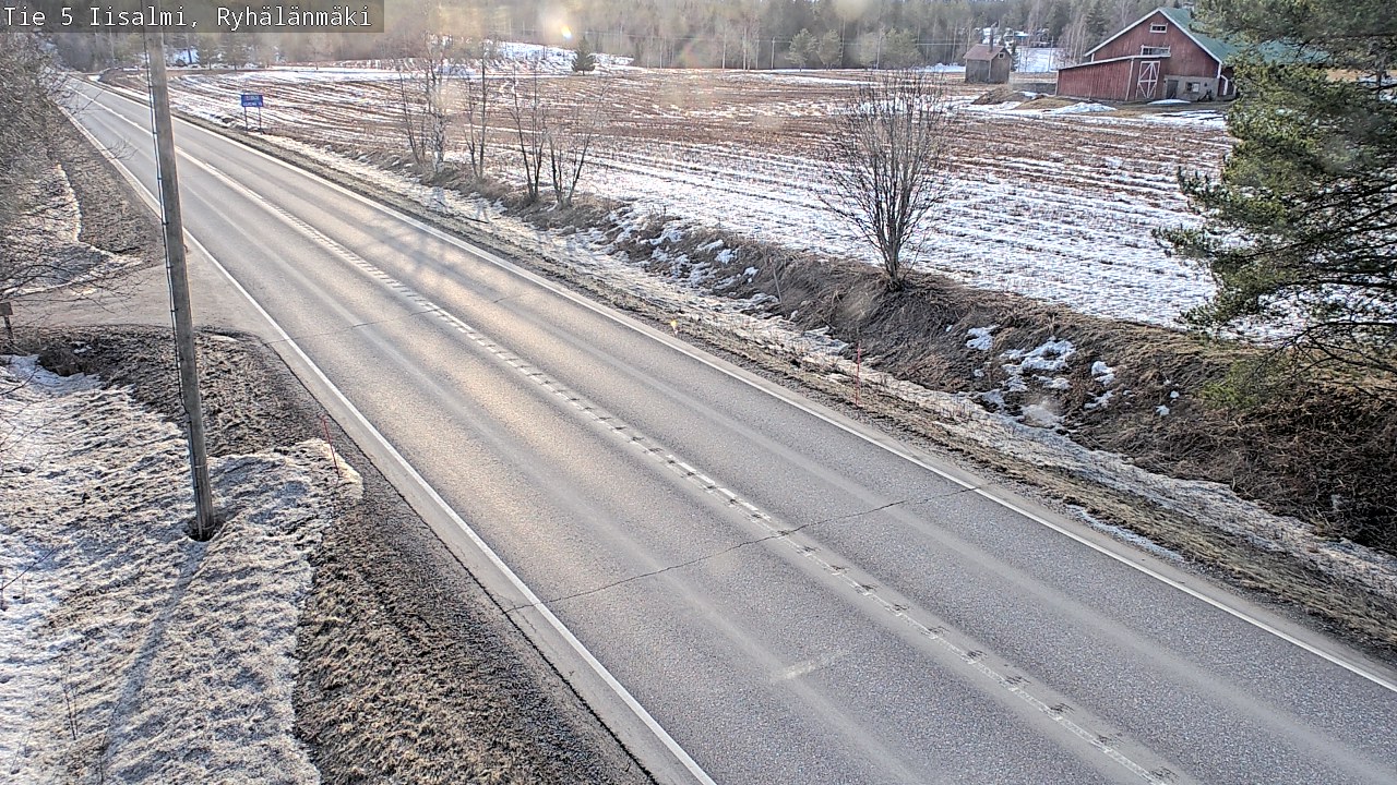 Kelikamerat Kuva Tie 5 Iisalmi, Ryhälänmäki, Iisalmi, Pohjois-Savo