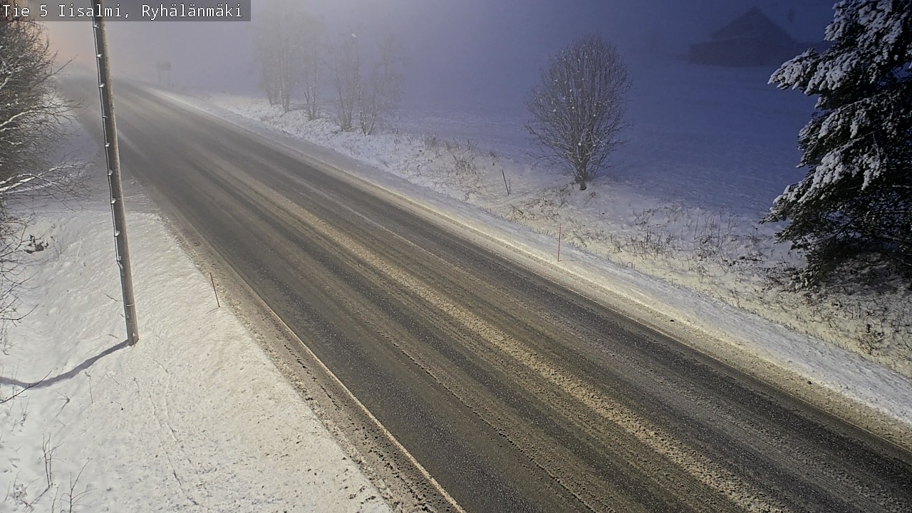 Weather Camera Image Väg 5 Idensalmi, Ryhälänmäki, Iisalmi, Pohjois-Savo