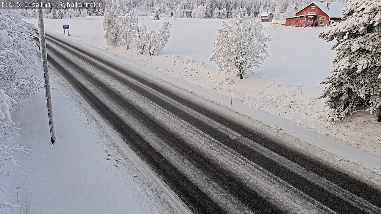 Weather Camera Image Väg 5 Idensalmi, Ryhälänmäki, Iisalmi, Pohjois-Savo