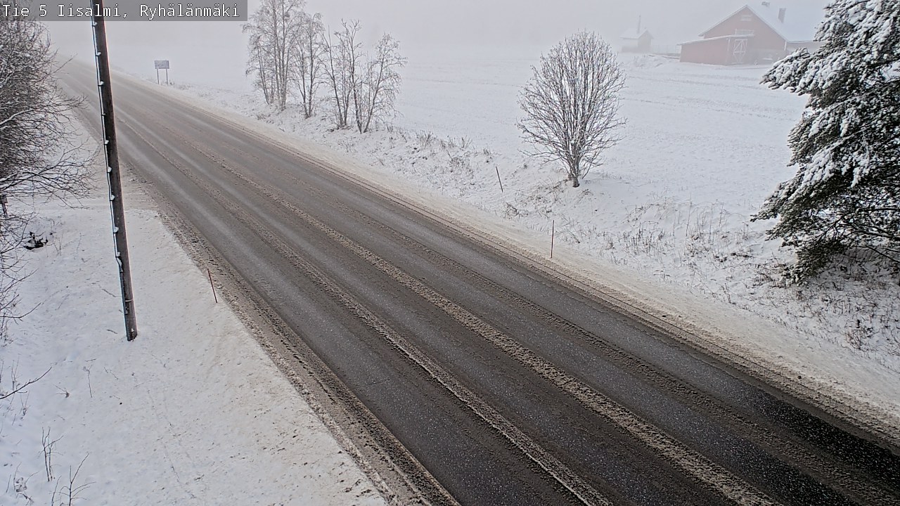 Weather Camera Image Väg 5 Idensalmi, Ryhälänmäki, Iisalmi, Pohjois-Savo
