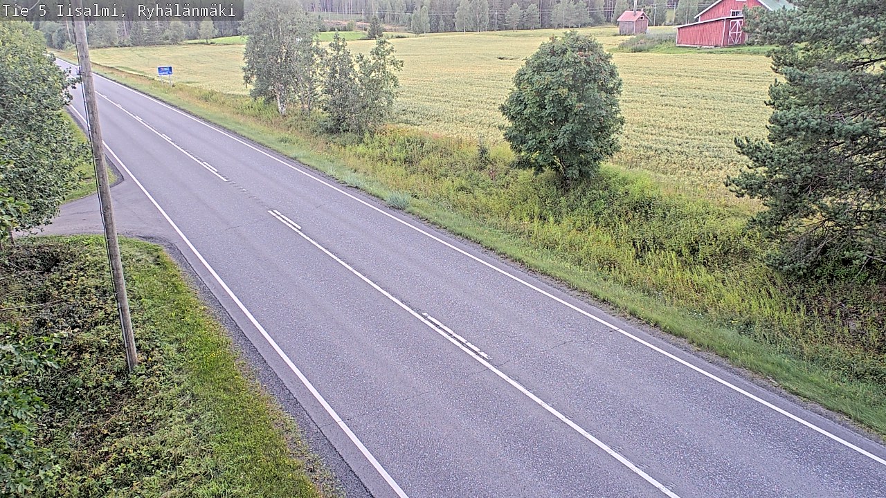 Kelikamerat Kuva Tie 5 Iisalmi, Ryhälänmäki, Iisalmi, Pohjois-Savo