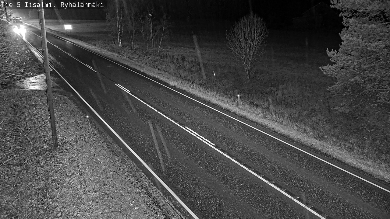 Weather Camera Image Väg 5 Idensalmi, Ryhälänmäki, Iisalmi, Pohjois-Savo