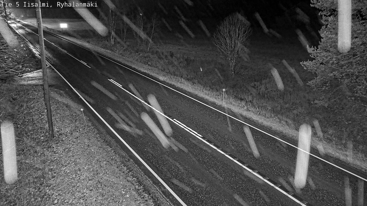 Weather Camera Image Väg 5 Idensalmi, Ryhälänmäki, Iisalmi, Pohjois-Savo