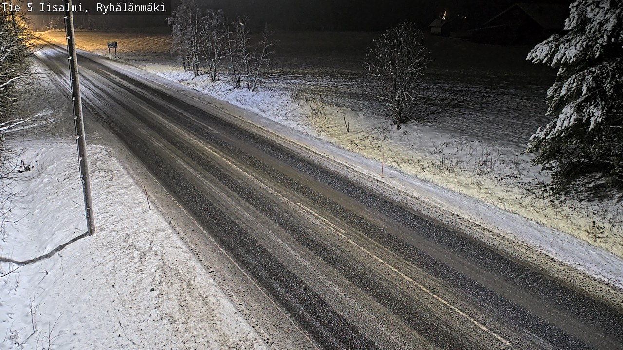 Weather Camera Image Väg 5 Idensalmi, Ryhälänmäki, Iisalmi, Pohjois-Savo