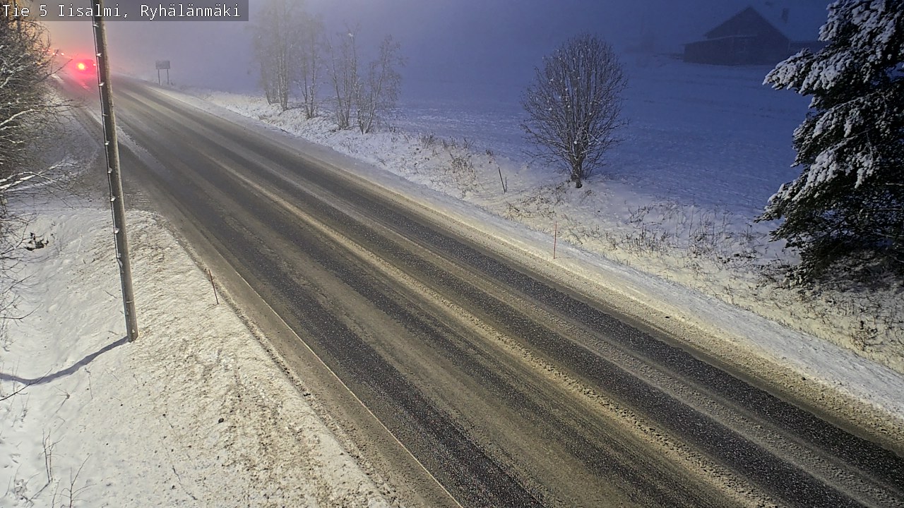 Weather Camera Image Väg 5 Idensalmi, Ryhälänmäki, Iisalmi, Pohjois-Savo