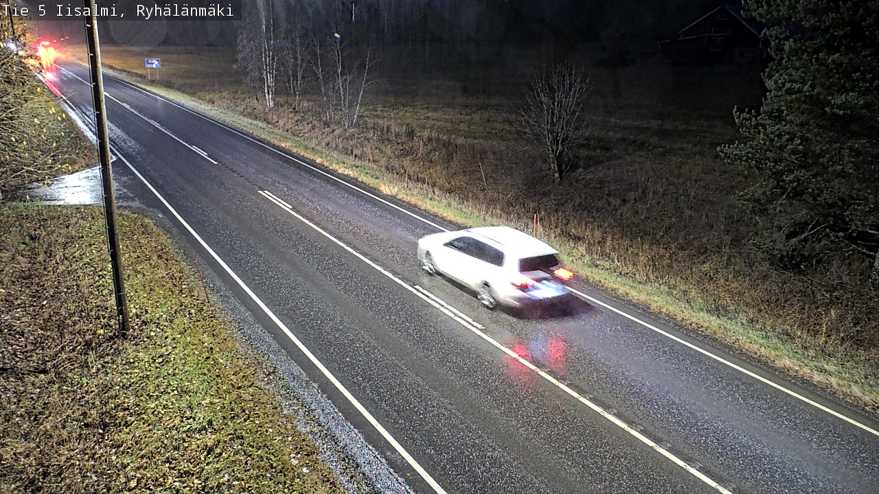 Weather Camera Image Väg 5 Idensalmi, Ryhälänmäki, Iisalmi, Pohjois-Savo