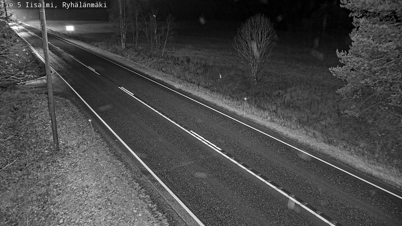 Weather Camera Image Väg 5 Idensalmi, Ryhälänmäki, Iisalmi, Pohjois-Savo