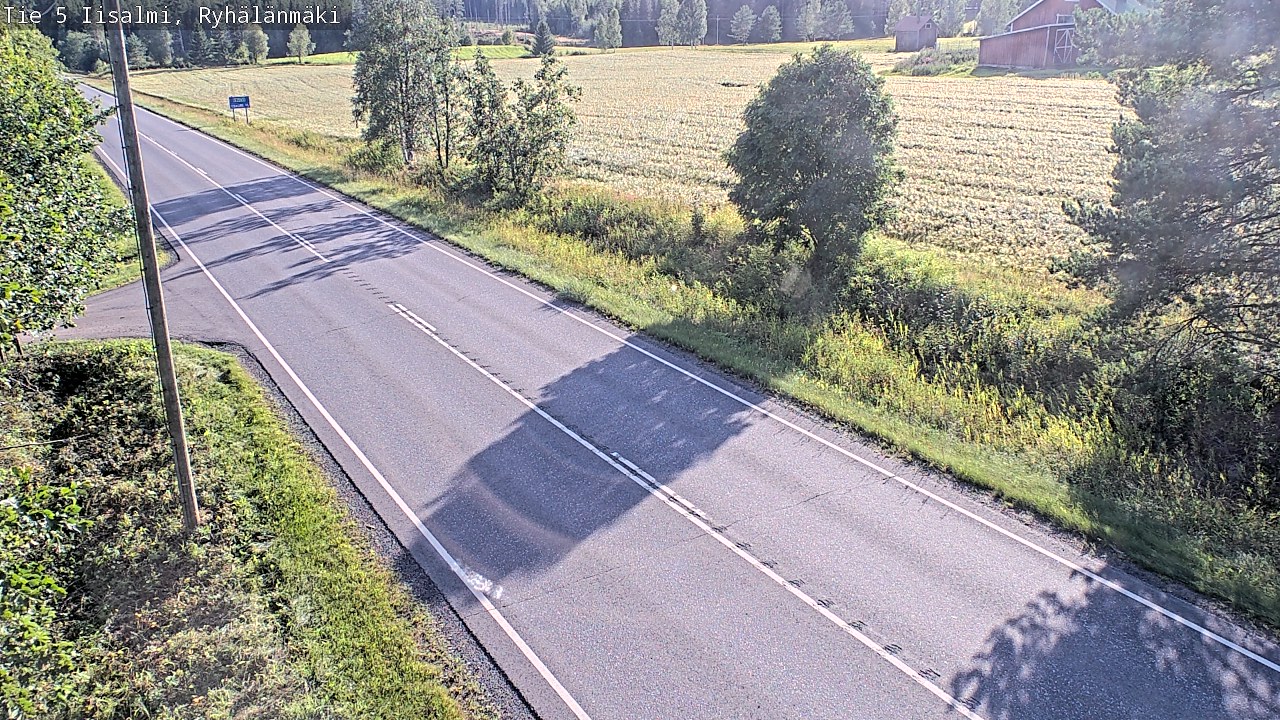 Kelikamerat Kuva Tie 5 Iisalmi, Ryhälänmäki, Iisalmi, Pohjois-Savo