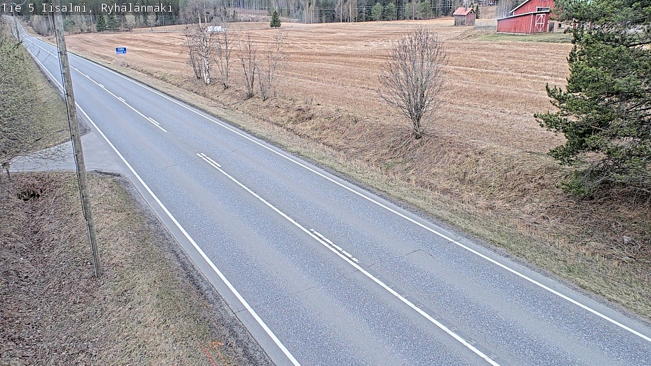 Kelikamerat Kuva Tie 5 Iisalmi, Ryhälänmäki, Iisalmi, Pohjois-Savo
