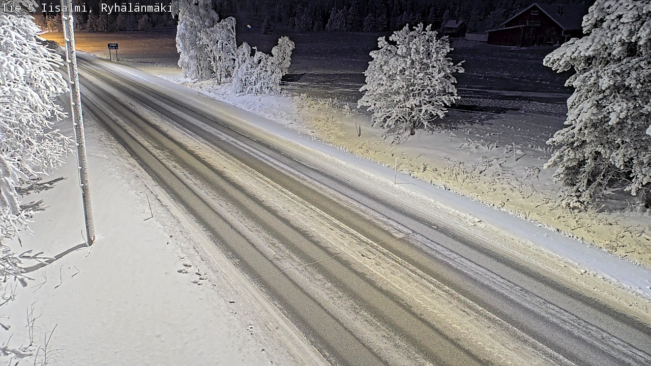 Weather Camera Image Väg 5 Idensalmi, Ryhälänmäki, Iisalmi, Pohjois-Savo