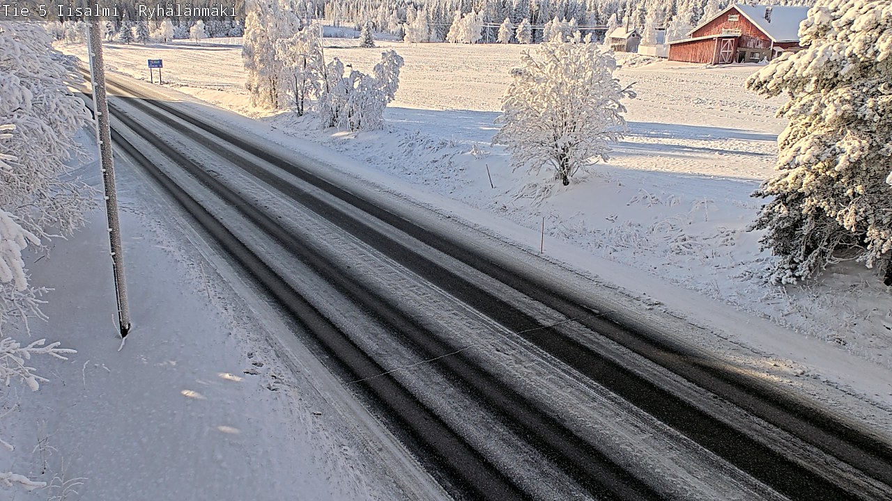 Weather Camera Image Väg 5 Idensalmi, Ryhälänmäki, Iisalmi, Pohjois-Savo