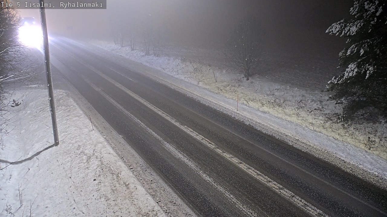 Weather Camera Image Väg 5 Idensalmi, Ryhälänmäki, Iisalmi, Pohjois-Savo