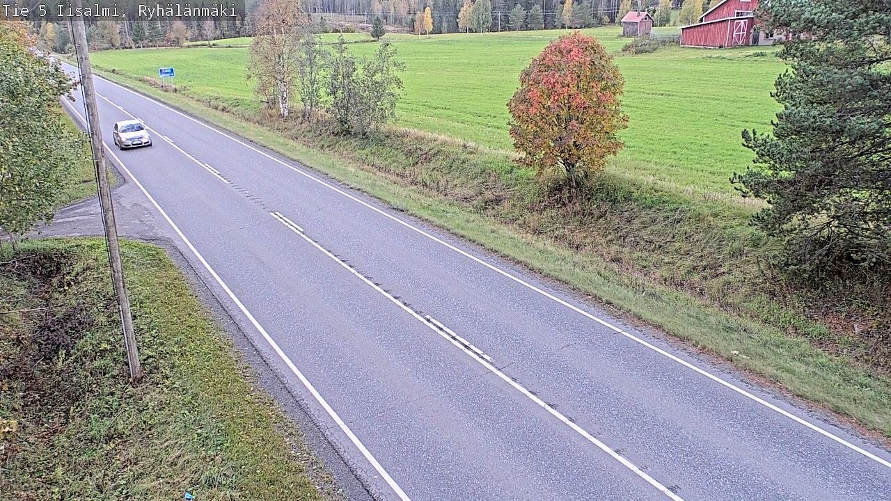 Kelikamerat Kuva Tie 5 Iisalmi, Ryhälänmäki, Iisalmi, Pohjois-Savo