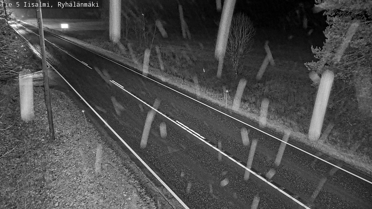 Weather Camera Image Väg 5 Idensalmi, Ryhälänmäki, Iisalmi, Pohjois-Savo