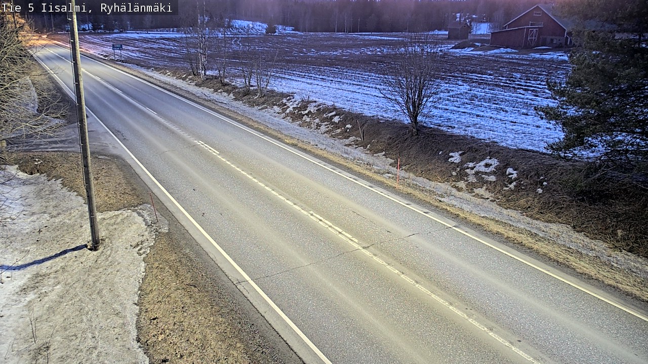 Kelikamerat Kuva Tie 5 Iisalmi, Ryhälänmäki, Iisalmi, Pohjois-Savo