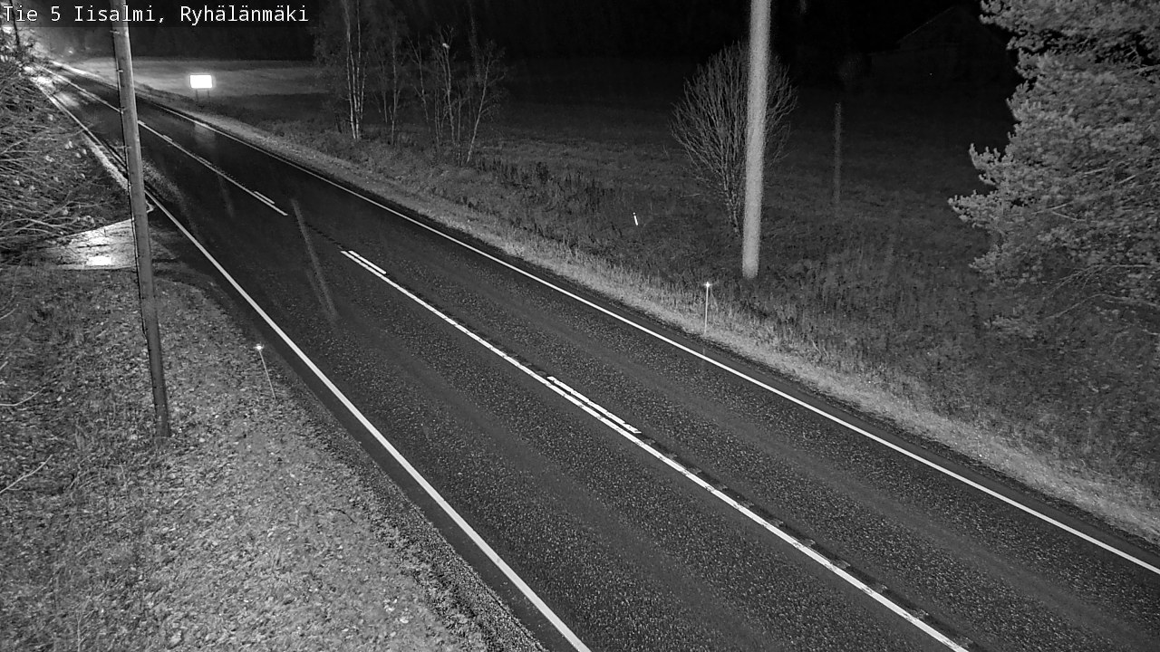 Weather Camera Image Väg 5 Idensalmi, Ryhälänmäki, Iisalmi, Pohjois-Savo