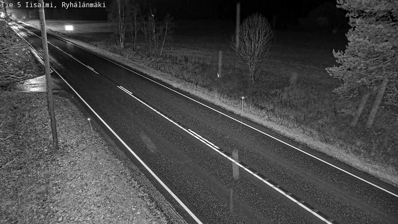 Weather Camera Image Väg 5 Idensalmi, Ryhälänmäki, Iisalmi, Pohjois-Savo