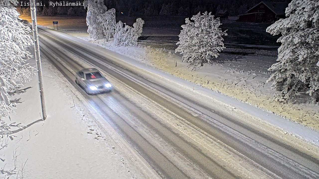 Weather Camera Image Väg 5 Idensalmi, Ryhälänmäki, Iisalmi, Pohjois-Savo