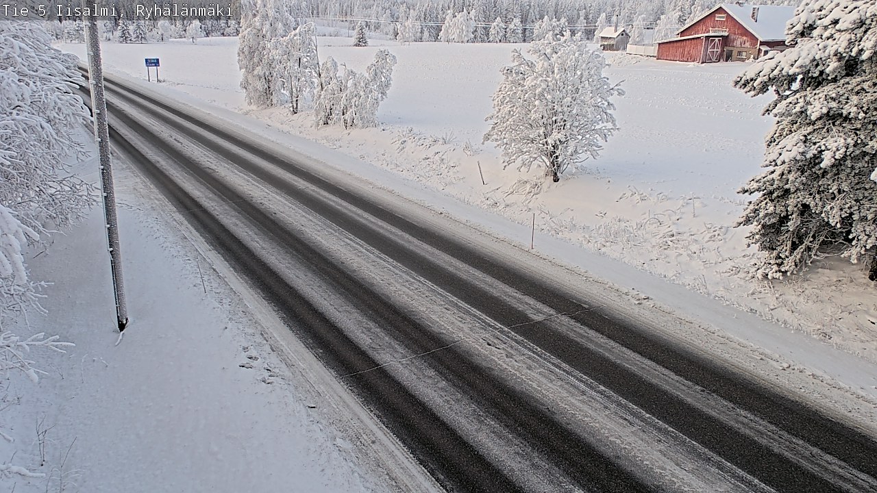 Weather Camera Image Väg 5 Idensalmi, Ryhälänmäki, Iisalmi, Pohjois-Savo