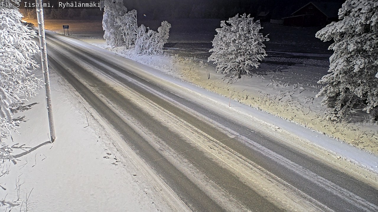 Weather Camera Image Väg 5 Idensalmi, Ryhälänmäki, Iisalmi, Pohjois-Savo