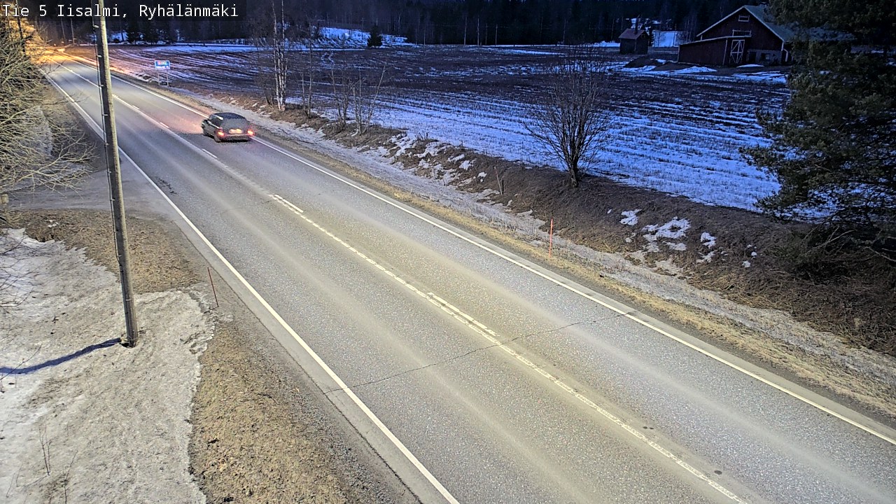 Kelikamerat Kuva Tie 5 Iisalmi, Ryhälänmäki, Iisalmi, Pohjois-Savo