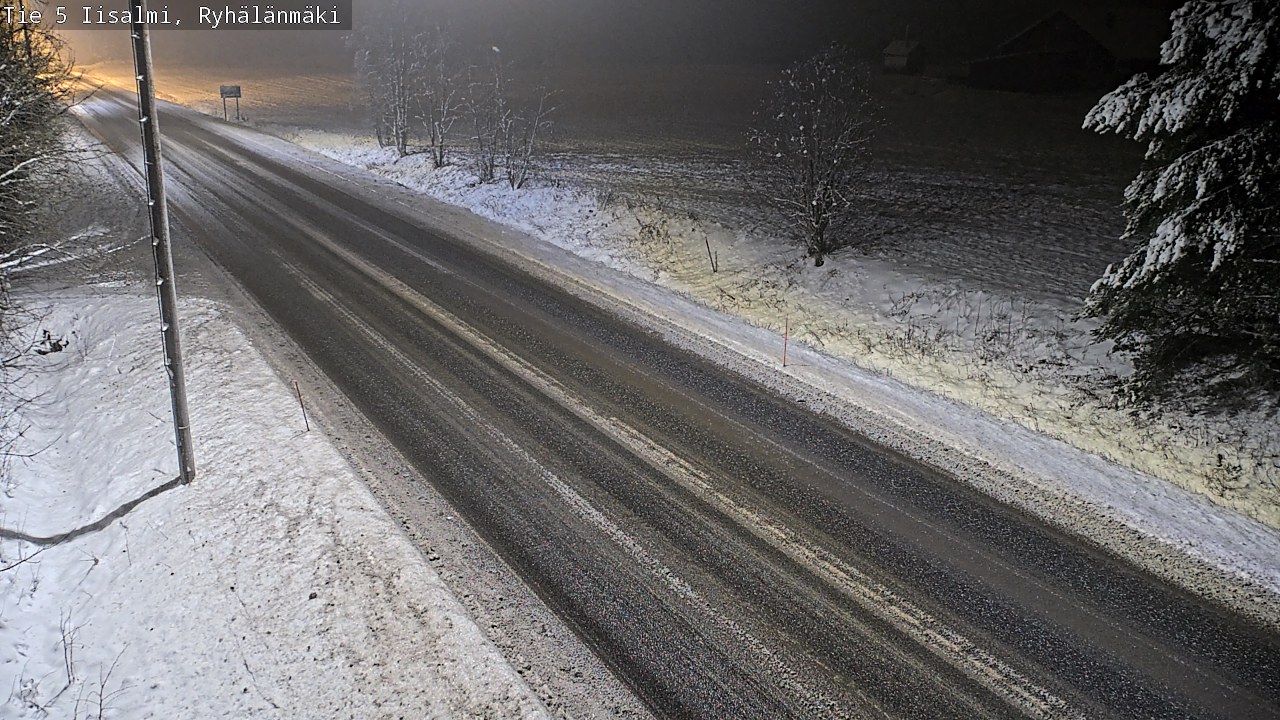 Weather Camera Image Väg 5 Idensalmi, Ryhälänmäki, Iisalmi, Pohjois-Savo