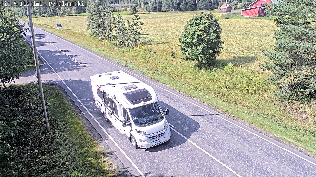 Kelikamerat Kuva Tie 5 Iisalmi, Ryhälänmäki, Iisalmi, Pohjois-Savo