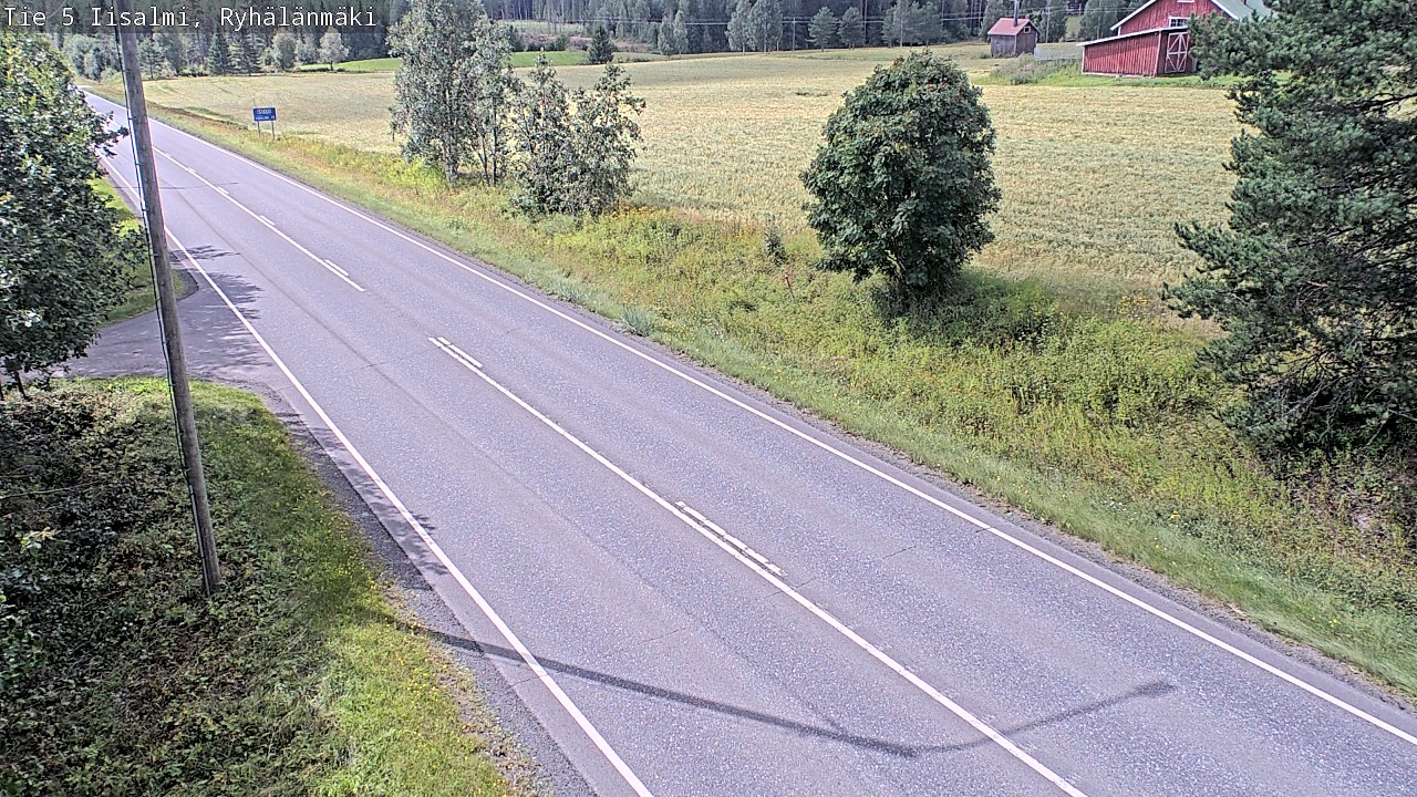 Kelikamerat Kuva Tie 5 Iisalmi, Ryhälänmäki, Iisalmi, Pohjois-Savo