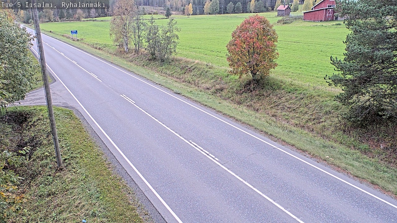 Kelikamerat Kuva Tie 5 Iisalmi, Ryhälänmäki, Iisalmi, Pohjois-Savo