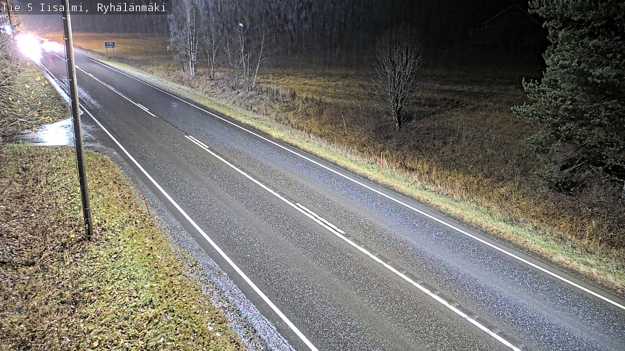 Weather Camera Image Väg 5 Idensalmi, Ryhälänmäki, Iisalmi, Pohjois-Savo