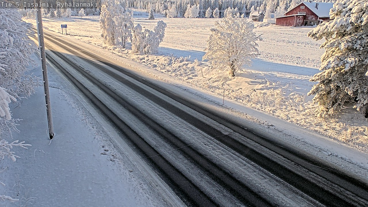 Weather Camera Image Väg 5 Idensalmi, Ryhälänmäki, Iisalmi, Pohjois-Savo