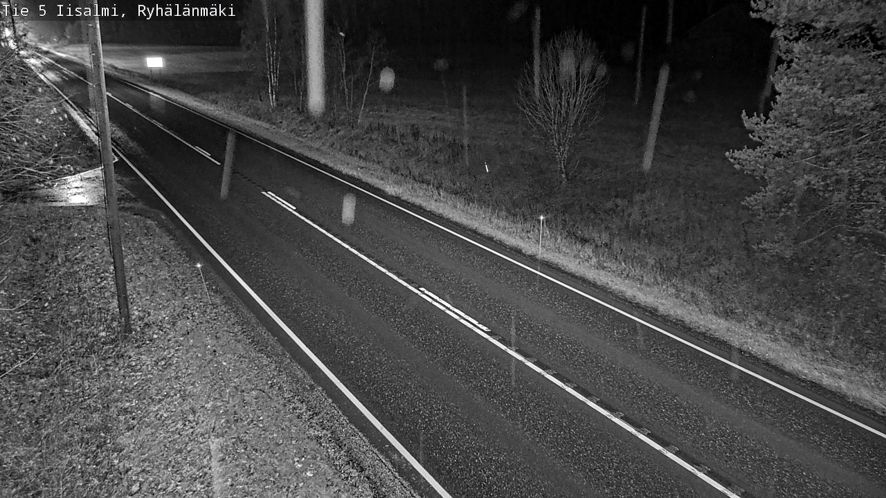 Weather Camera Image Väg 5 Idensalmi, Ryhälänmäki, Iisalmi, Pohjois-Savo