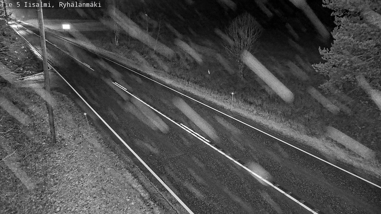 Weather Camera Image Väg 5 Idensalmi, Ryhälänmäki, Iisalmi, Pohjois-Savo