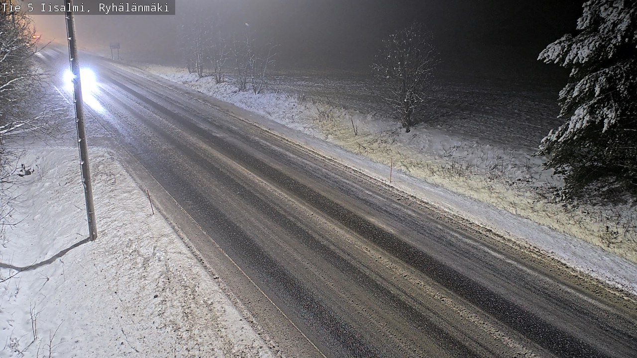 Weather Camera Image Väg 5 Idensalmi, Ryhälänmäki, Iisalmi, Pohjois-Savo