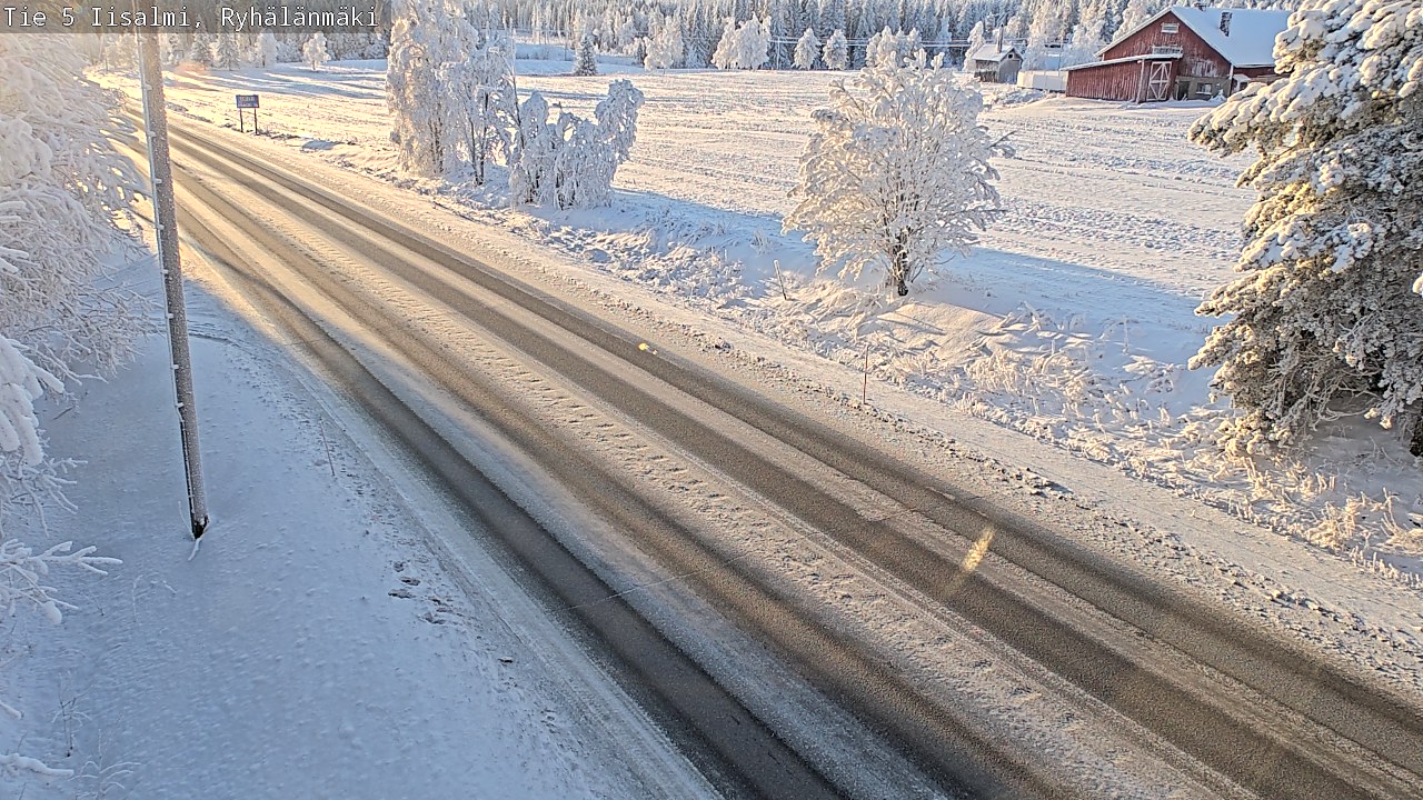 Weather Camera Image Väg 5 Idensalmi, Ryhälänmäki, Iisalmi, Pohjois-Savo