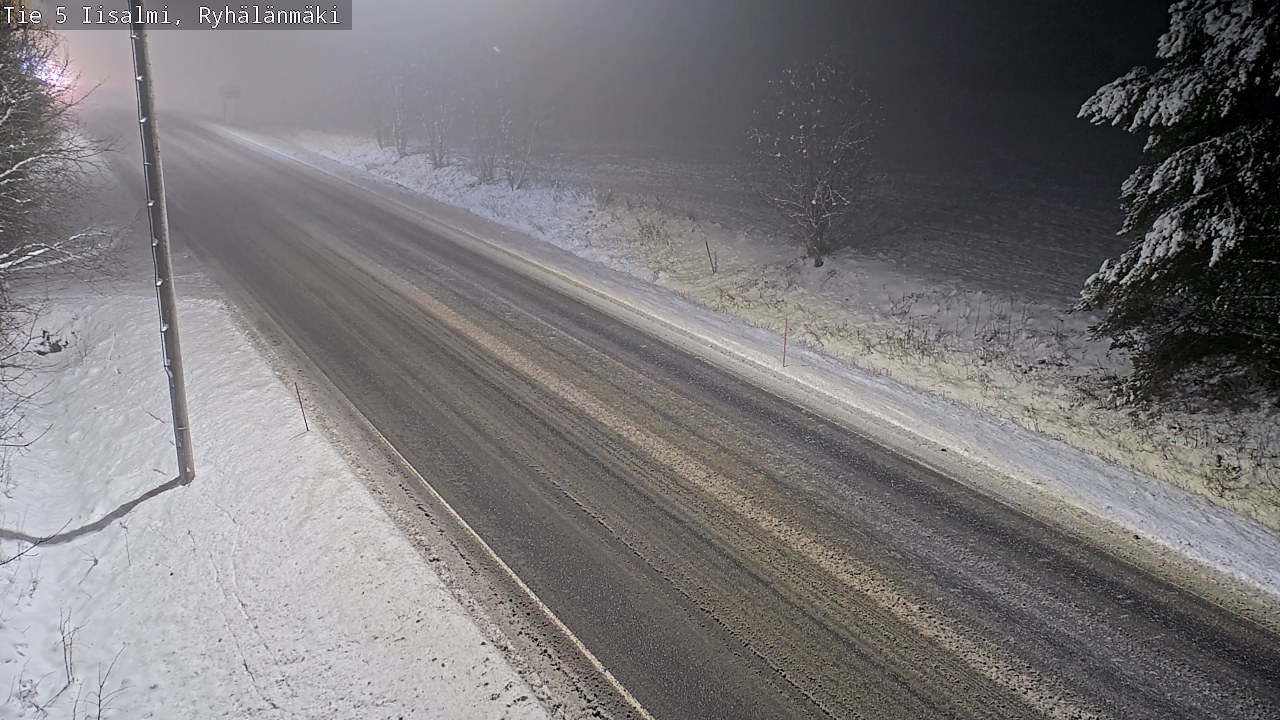 Weather Camera Image Väg 5 Idensalmi, Ryhälänmäki, Iisalmi, Pohjois-Savo