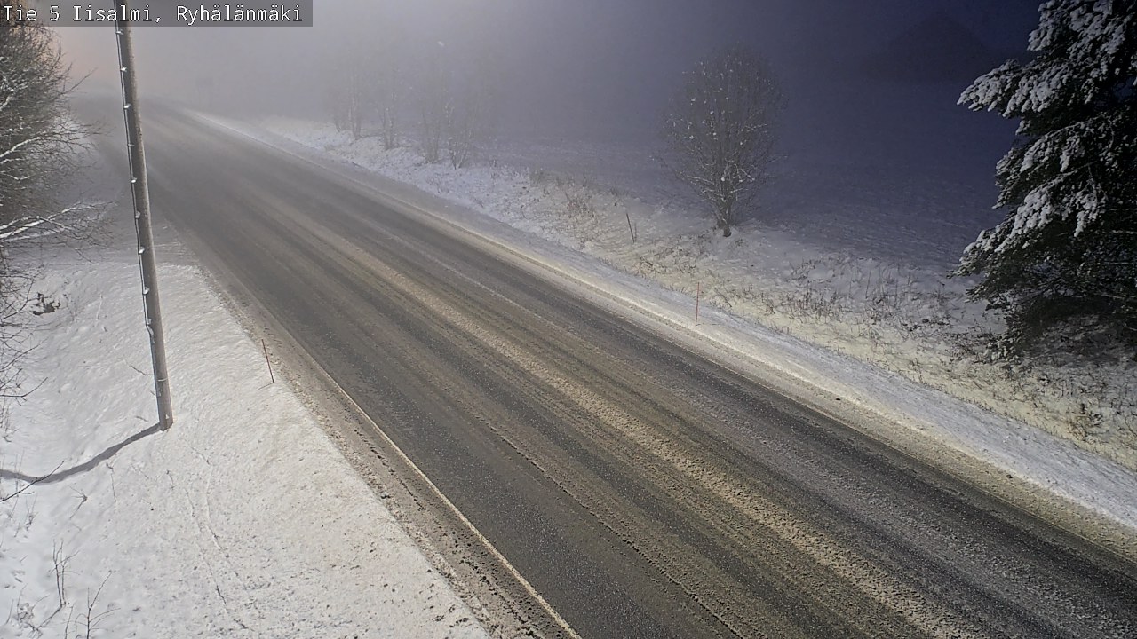 Weather Camera Image Väg 5 Idensalmi, Ryhälänmäki, Iisalmi, Pohjois-Savo
