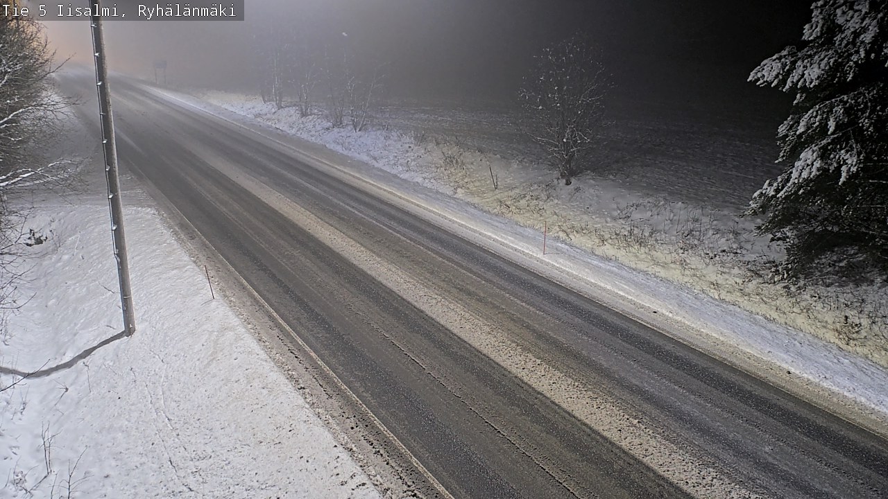 Weather Camera Image Väg 5 Idensalmi, Ryhälänmäki, Iisalmi, Pohjois-Savo