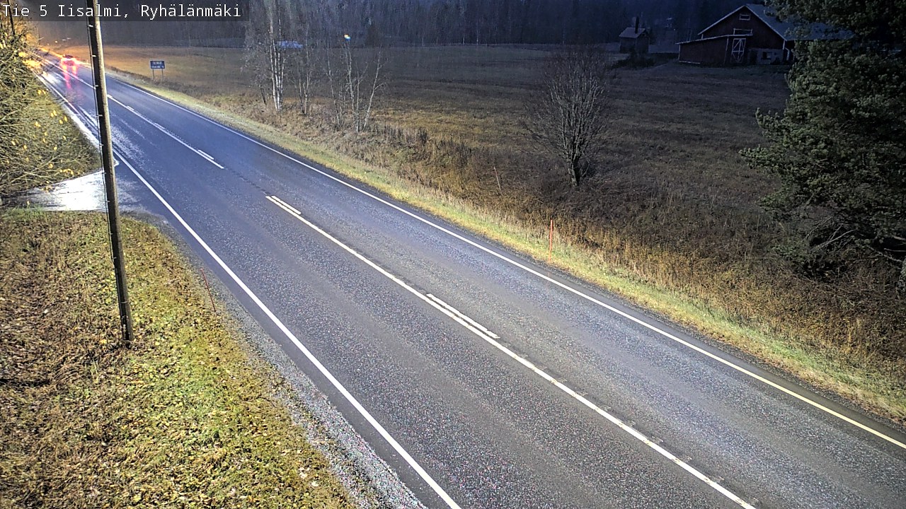 Weather Camera Image Väg 5 Idensalmi, Ryhälänmäki, Iisalmi, Pohjois-Savo