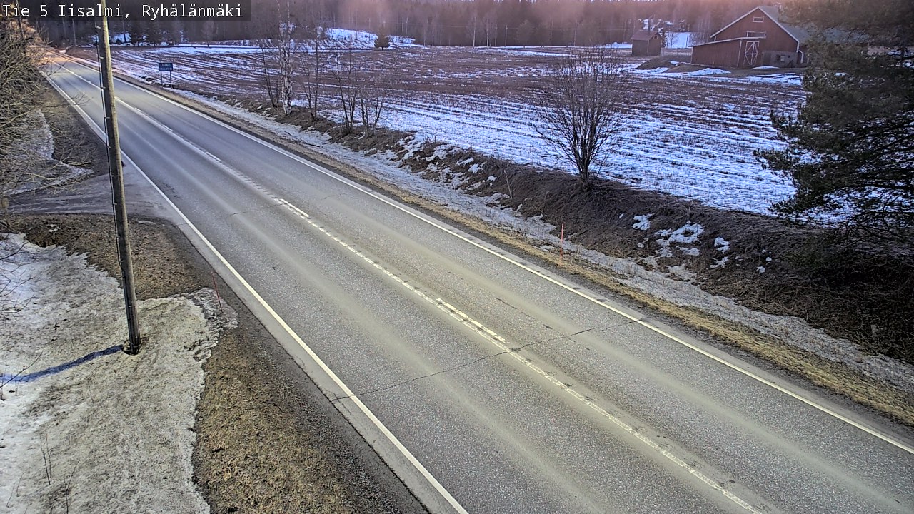 Kelikamerat Kuva Tie 5 Iisalmi, Ryhälänmäki, Iisalmi, Pohjois-Savo