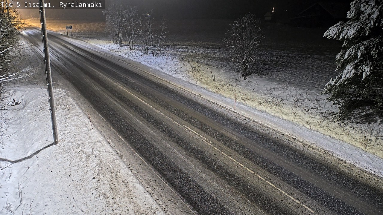 Weather Camera Image Väg 5 Idensalmi, Ryhälänmäki, Iisalmi, Pohjois-Savo