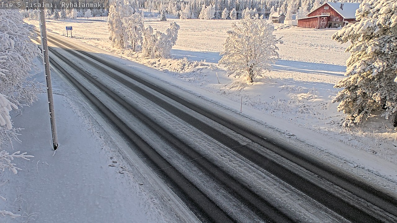 Weather Camera Image Väg 5 Idensalmi, Ryhälänmäki, Iisalmi, Pohjois-Savo