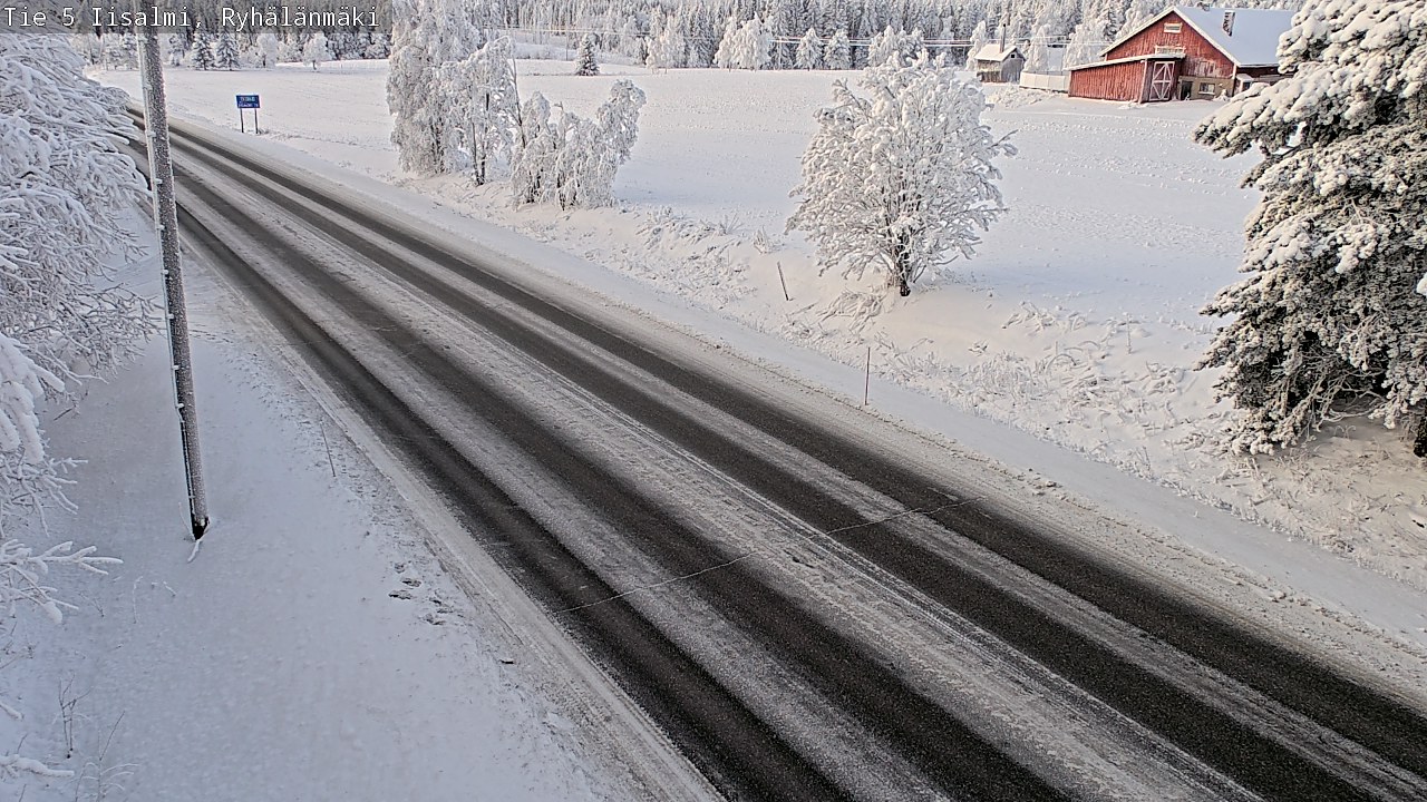 Weather Camera Image Väg 5 Idensalmi, Ryhälänmäki, Iisalmi, Pohjois-Savo