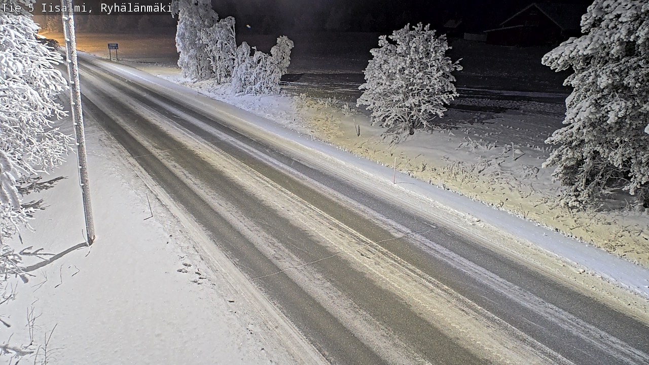 Weather Camera Image Väg 5 Idensalmi, Ryhälänmäki, Iisalmi, Pohjois-Savo