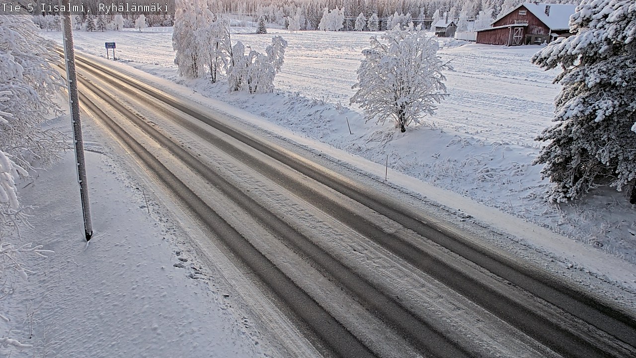 Weather Camera Image Väg 5 Idensalmi, Ryhälänmäki, Iisalmi, Pohjois-Savo