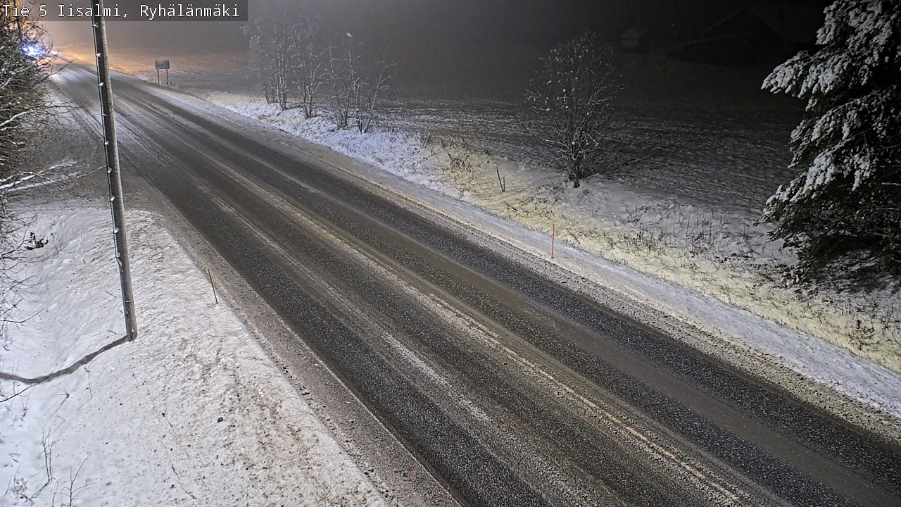 Weather Camera Image Väg 5 Idensalmi, Ryhälänmäki, Iisalmi, Pohjois-Savo