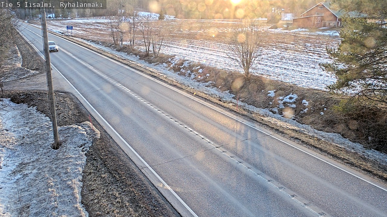 Kelikamerat Kuva Tie 5 Iisalmi, Ryhälänmäki, Iisalmi, Pohjois-Savo