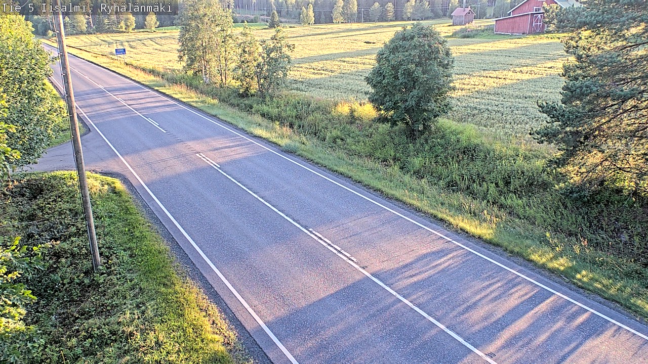 Kelikamerat Kuva Tie 5 Iisalmi, Ryhälänmäki, Iisalmi, Pohjois-Savo